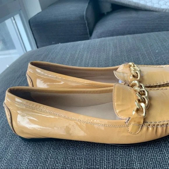 Stuart Weitzman Patent Leather Driving Loafers - Picture 5 of 15